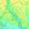 Lincoln Heights topographic map, elevation, terrain