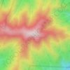 Cold Mountain topographic map, elevation, terrain