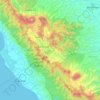 Danau Kerinci topographic map, elevation, terrain