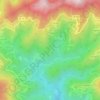 Sorbello topographic map, elevation, terrain