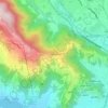 Majhepokhari topographic map, elevation, terrain