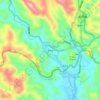 Pobiao topographic map, elevation, terrain