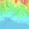 Chemin Grenier topographic map, elevation, terrain