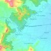 Badegan topographic map, elevation, terrain