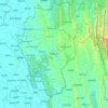 South Tripura topographic map, elevation, terrain