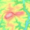 Widegates topographic map, elevation, terrain