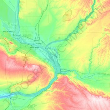 Casey Island topographic map, elevation, terrain
