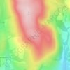 Hameldown Beacon topographic map, elevation, terrain