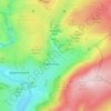 Middle Skyreholme topographic map, elevation, terrain