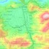 Km. 5 topographic map, elevation, terrain