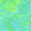 Jena topographic map, elevation, terrain