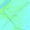 Kedemangan topographic map, elevation, terrain
