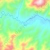 Baha topographic map, elevation, terrain