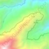 Cochorco topographic map, elevation, terrain