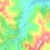 Coriconi topographic map, elevation, terrain