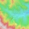 Mount Charleston topographic map, elevation, terrain