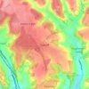 Naphill topographic map, elevation, terrain