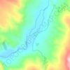 Kyunglung topographic map, elevation, terrain