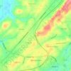 Hutsell topographic map, elevation, terrain