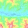 Long Singut topographic map, elevation, terrain