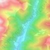 Llorts topographic map, elevation, terrain