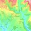 Linkenholt topographic map, elevation, terrain