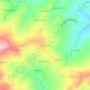 Highgate topographic map, elevation, terrain