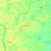 Kishoreganj topographic map, elevation, terrain
