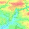 La Migraine topographic map, elevation, terrain
