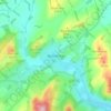 Blyth Bridge topographic map, elevation, terrain