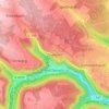 Zavelstein topographic map, elevation, terrain