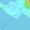 Tha Manok topographic map, elevation, terrain