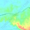 Bokak Sebumbun topographic map, elevation, terrain