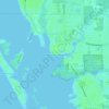 New Point Comfort topographic map, elevation, terrain