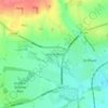 Little Driffield topographic map, elevation, terrain