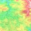 East Modern Site topographic map, elevation, terrain