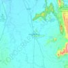 Kyaukse topographic map, elevation, terrain