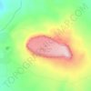 Jugurtha Tableland topographic map, elevation, terrain