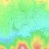 Pago y Benisalte topographic map, elevation, terrain