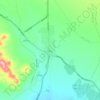Razan topographic map, elevation, terrain