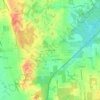 North Edison topographic map, elevation, terrain