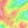 New Kyo topographic map, elevation, terrain