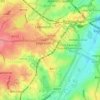 Calthorpe Fields topographic map, elevation, terrain