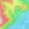 Dugny topographic map, elevation, terrain