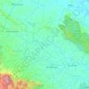 VII Koto topographic map, elevation, terrain