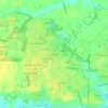 Clubview topographic map, elevation, terrain