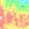 Colgate topographic map, elevation, terrain