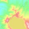 Sano Nggoang topographic map, elevation, terrain