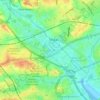 Kangkar Tebrau topographic map, elevation, terrain