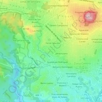 Tamborrel topographic map, elevation, terrain